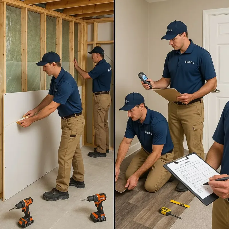 Repairs and Reconstruction process in Jacksboro, TN